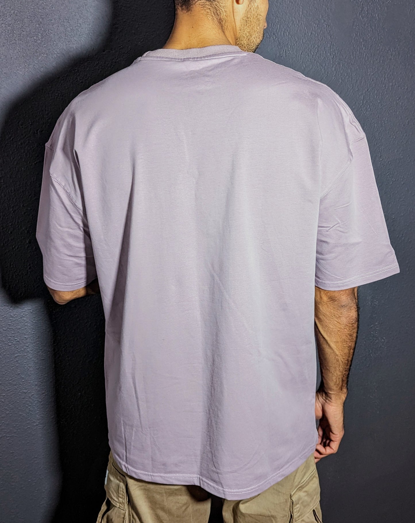 Oversize T-shirt. Violet
