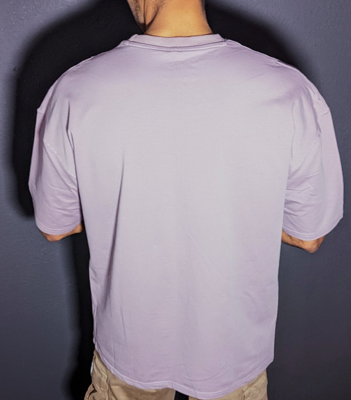 Oversize T-shirt. Violet